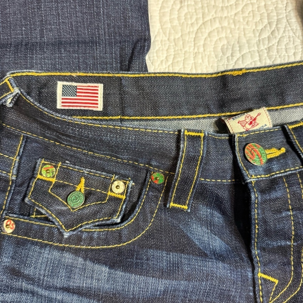 True Religion Cameron Denim western Y2K Made in the USA - Picture 9 of 14